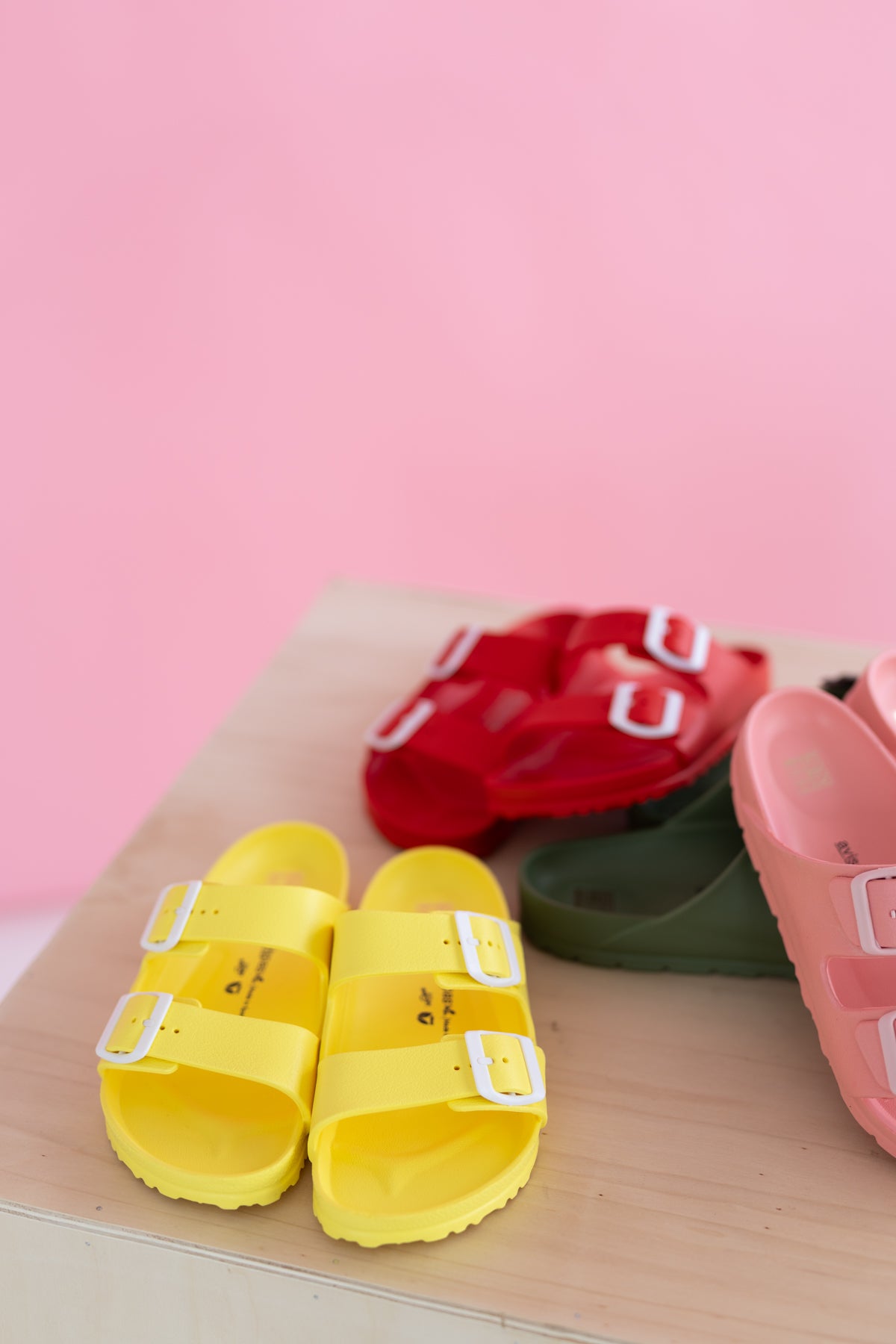 Vegane BIO Sandalen Coachella - Rosa