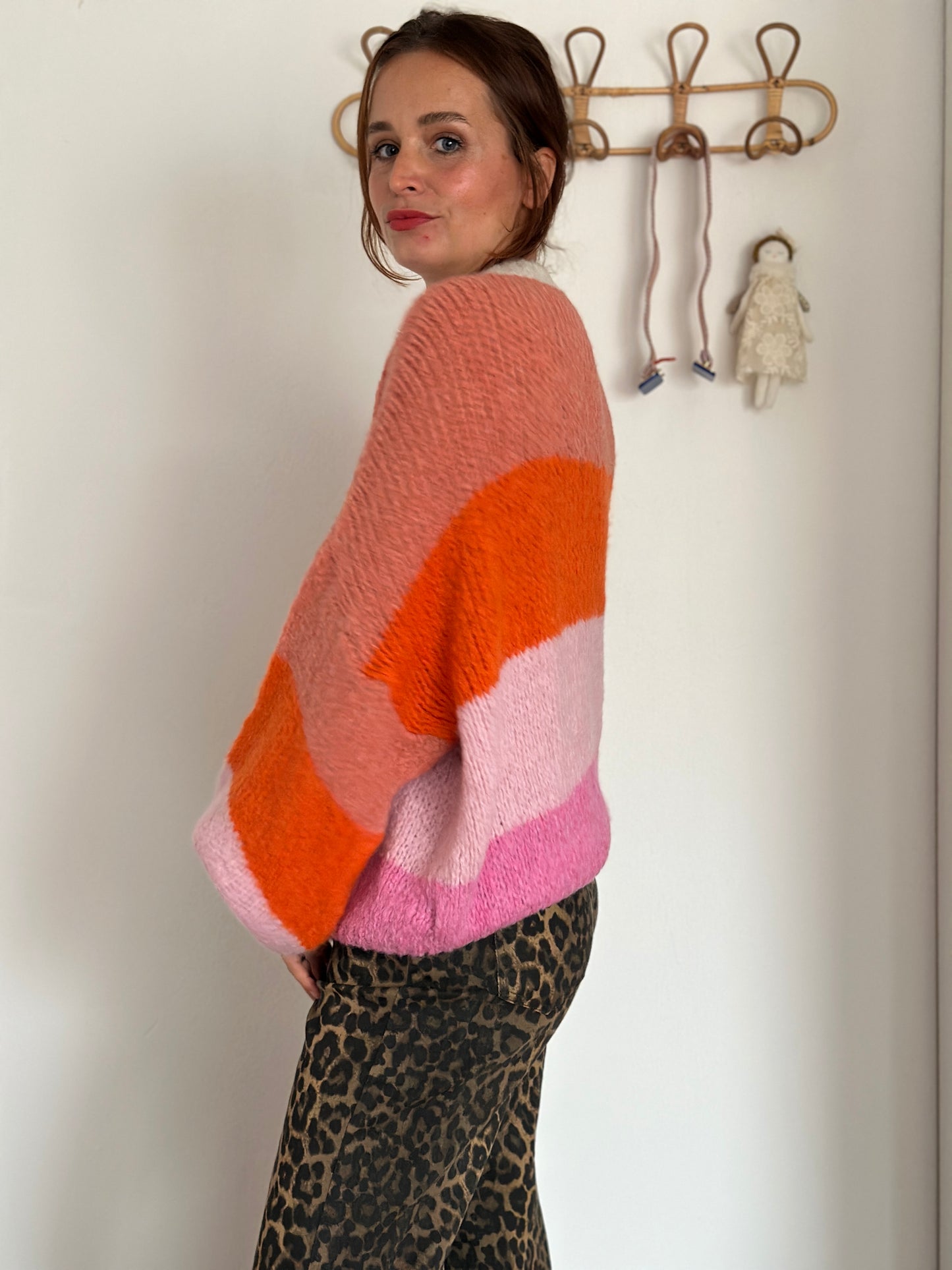 Strickpulli Colourblock