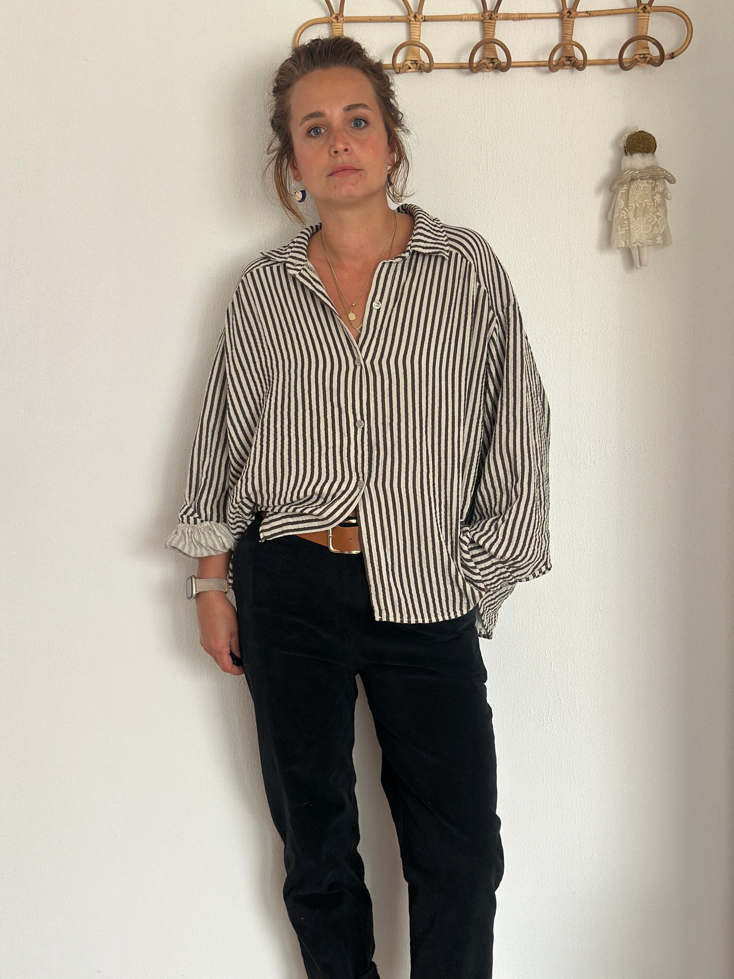 Musselin Bluse