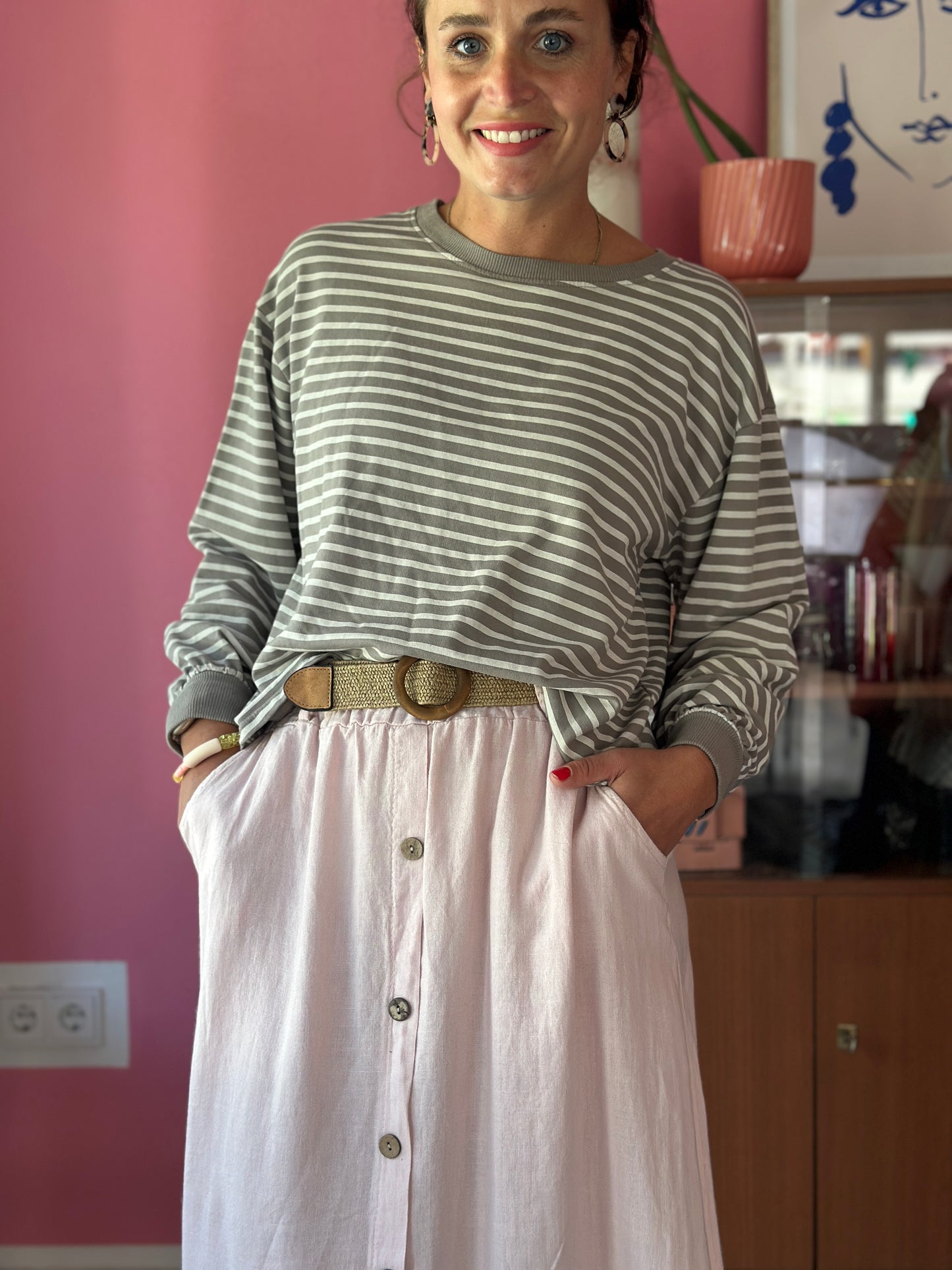 Leichter Stripes Pulli