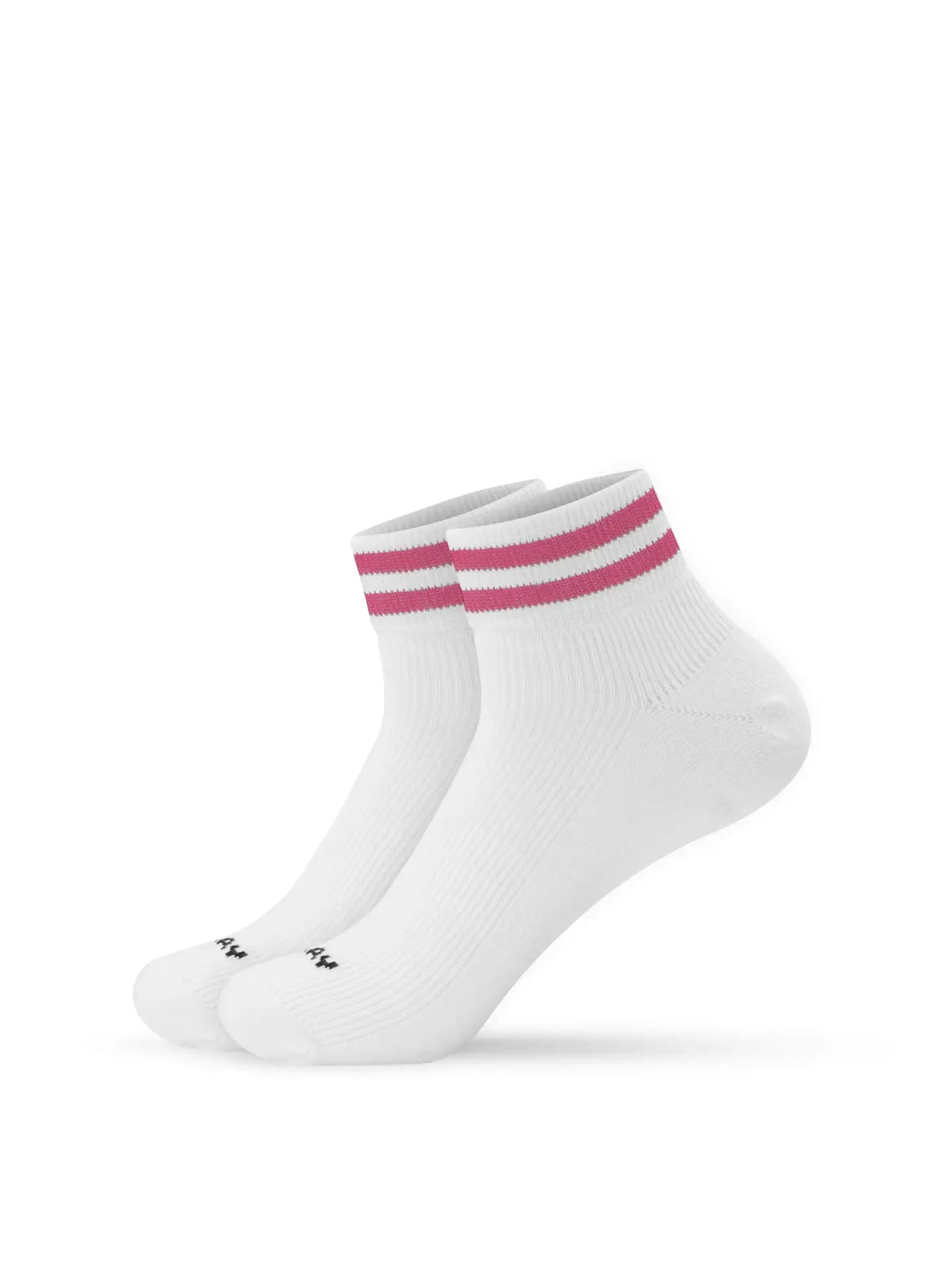 Berry Stripes - Sneaker Socke