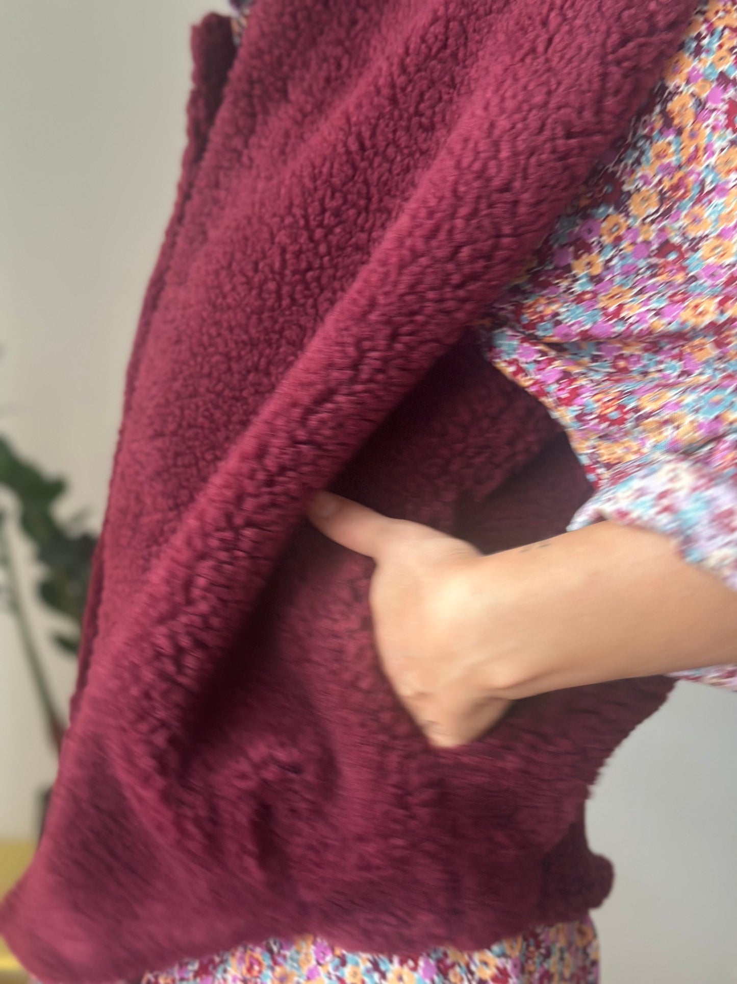 SINA Teddy Wollweste