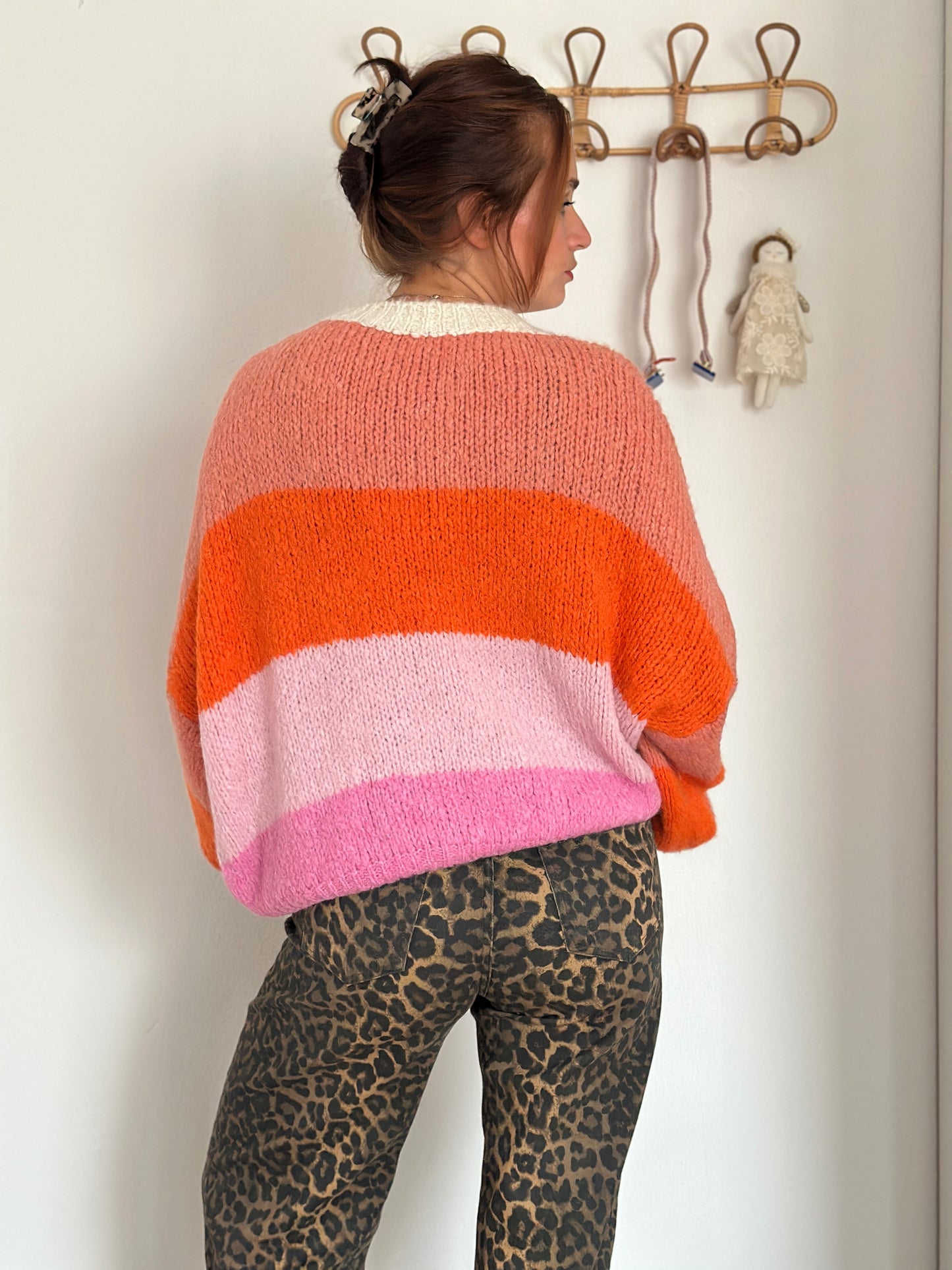 Strickpulli Colourblock