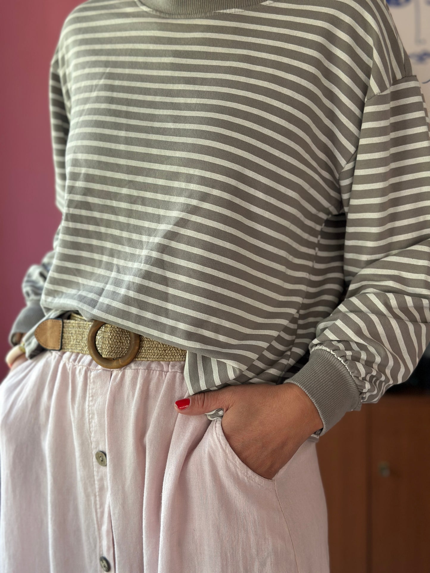 Leichter Stripes Pulli