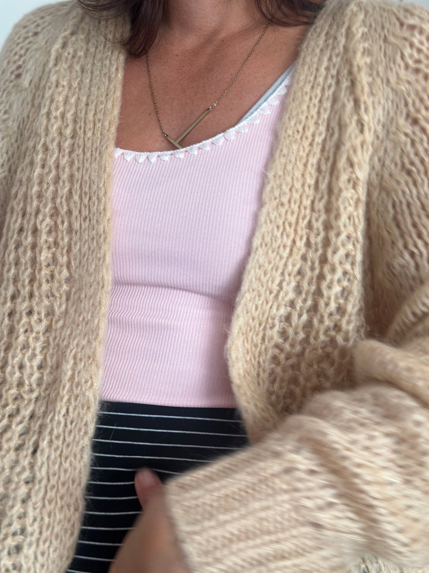 CAN - Cardigan aus lockerem Strick