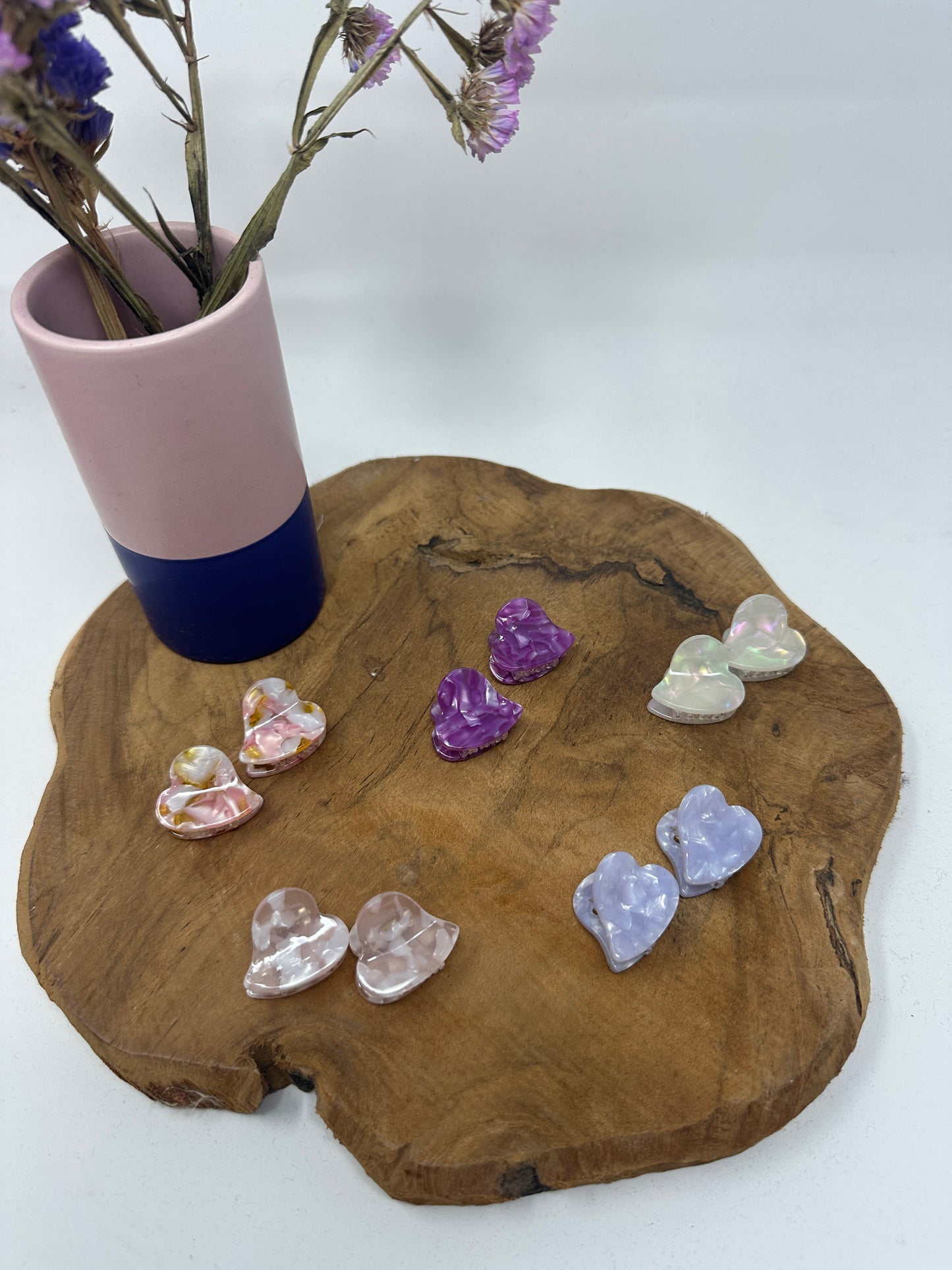 Haarklammer little heart - 2er Set