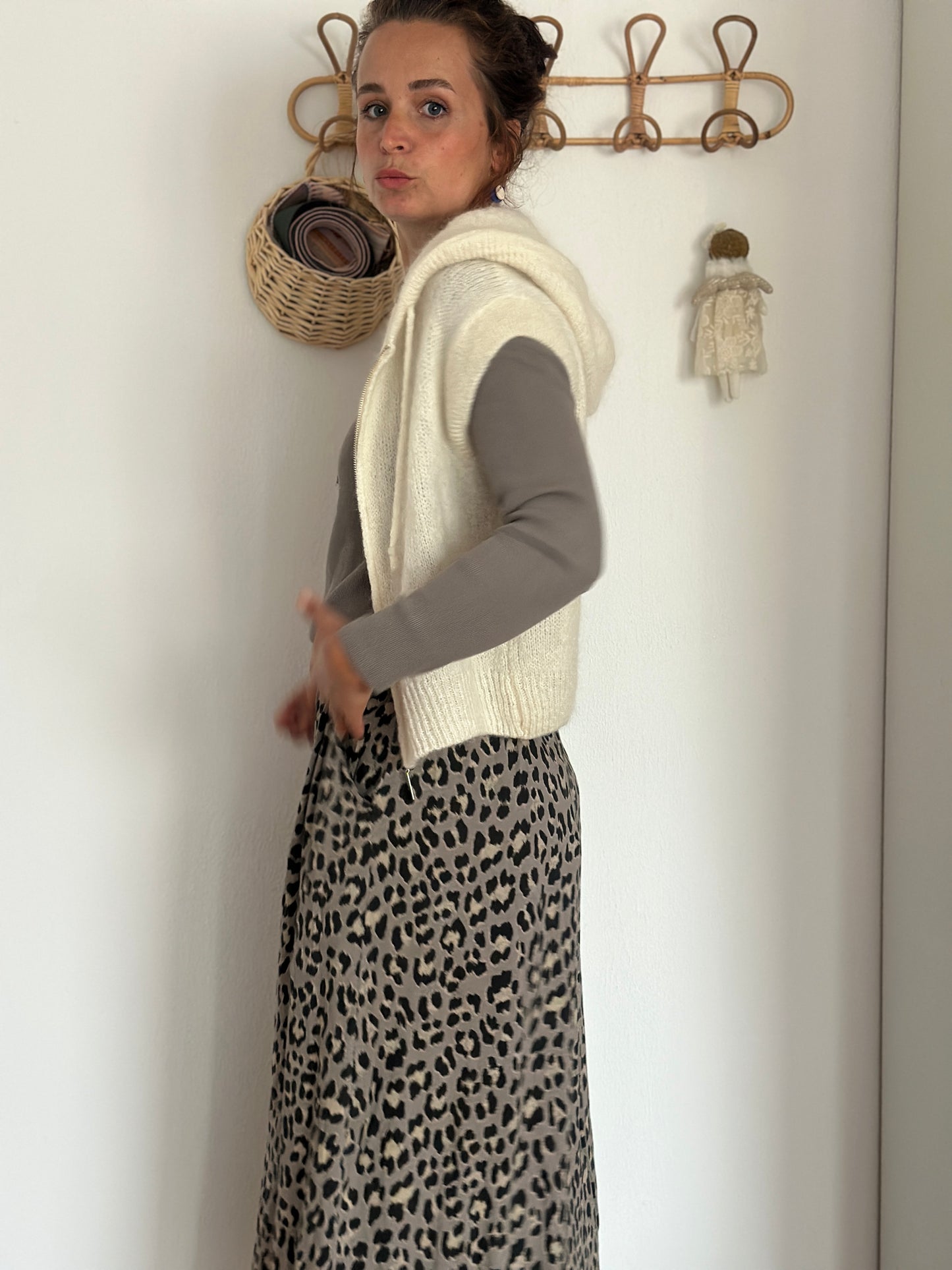 Cardigan mit Kapuze