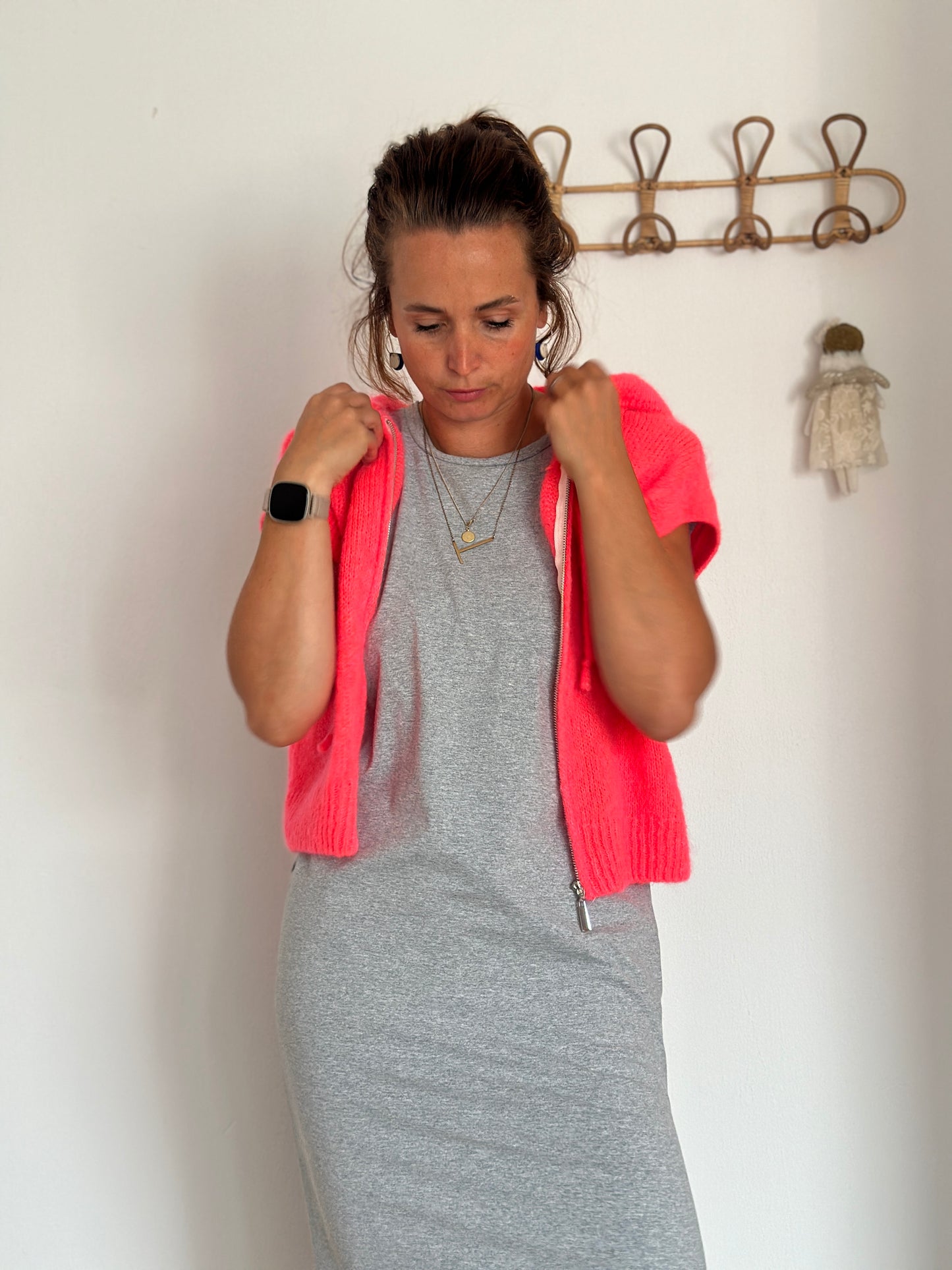 Cardigan mit Kapuze