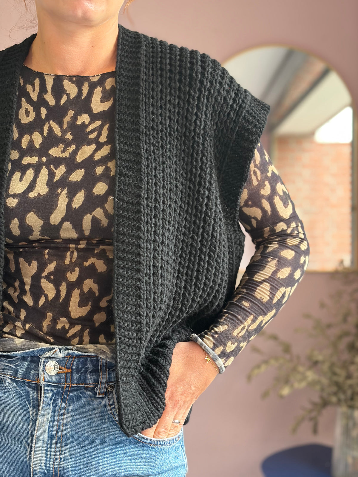 ‘MOLLY’ Cardigan Alpaka