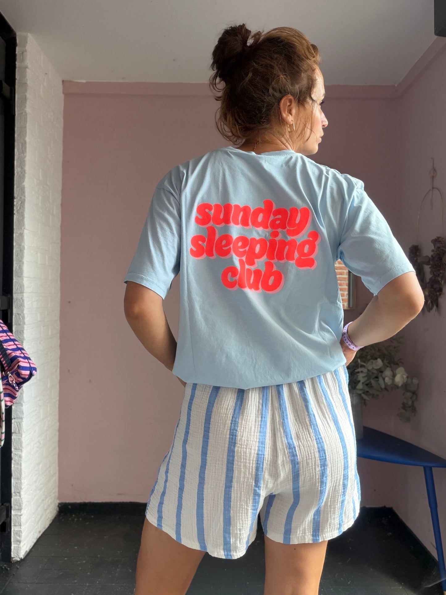 Basic TShirt “sleeping Sunday club”