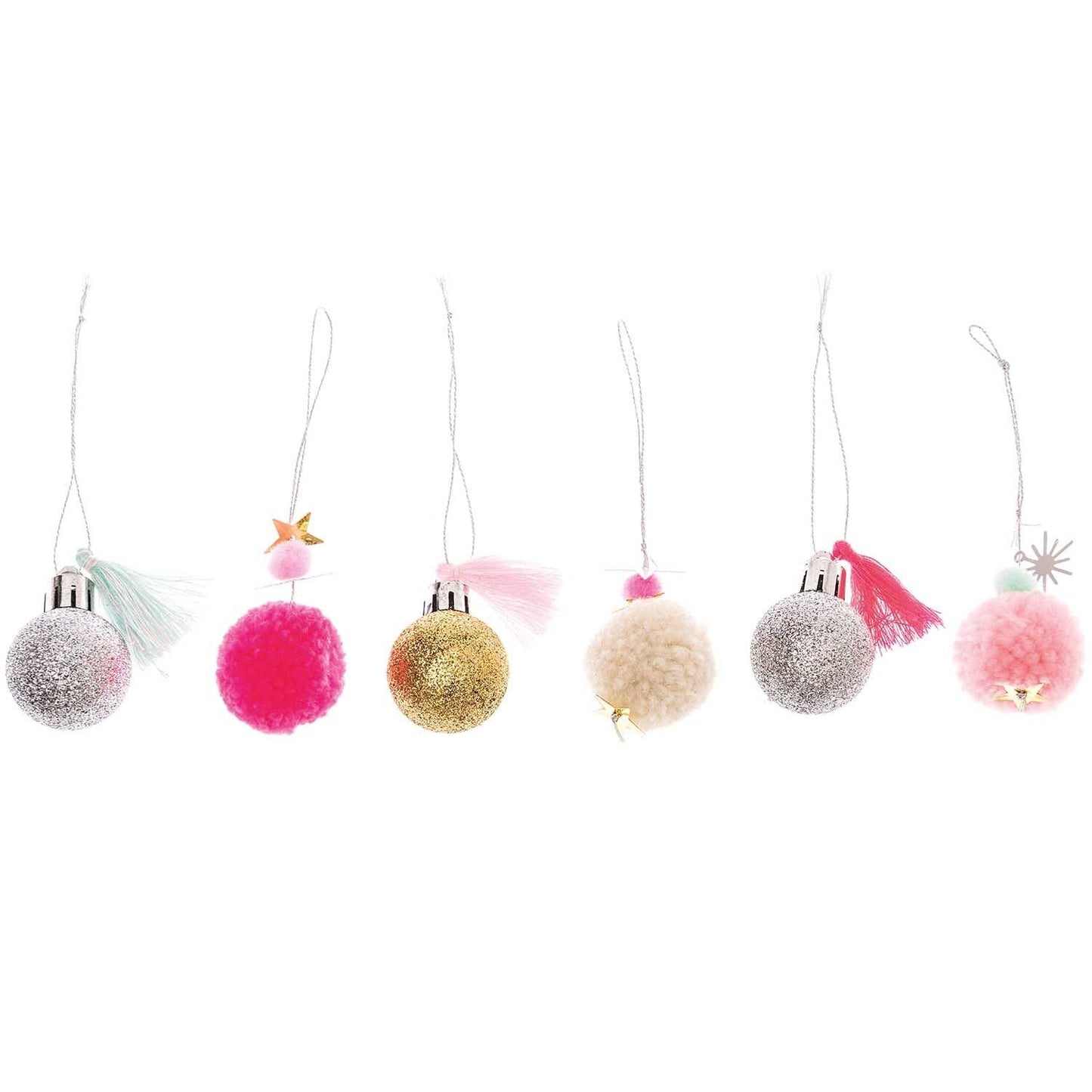 Pompom Mini Kugel Anhänger
