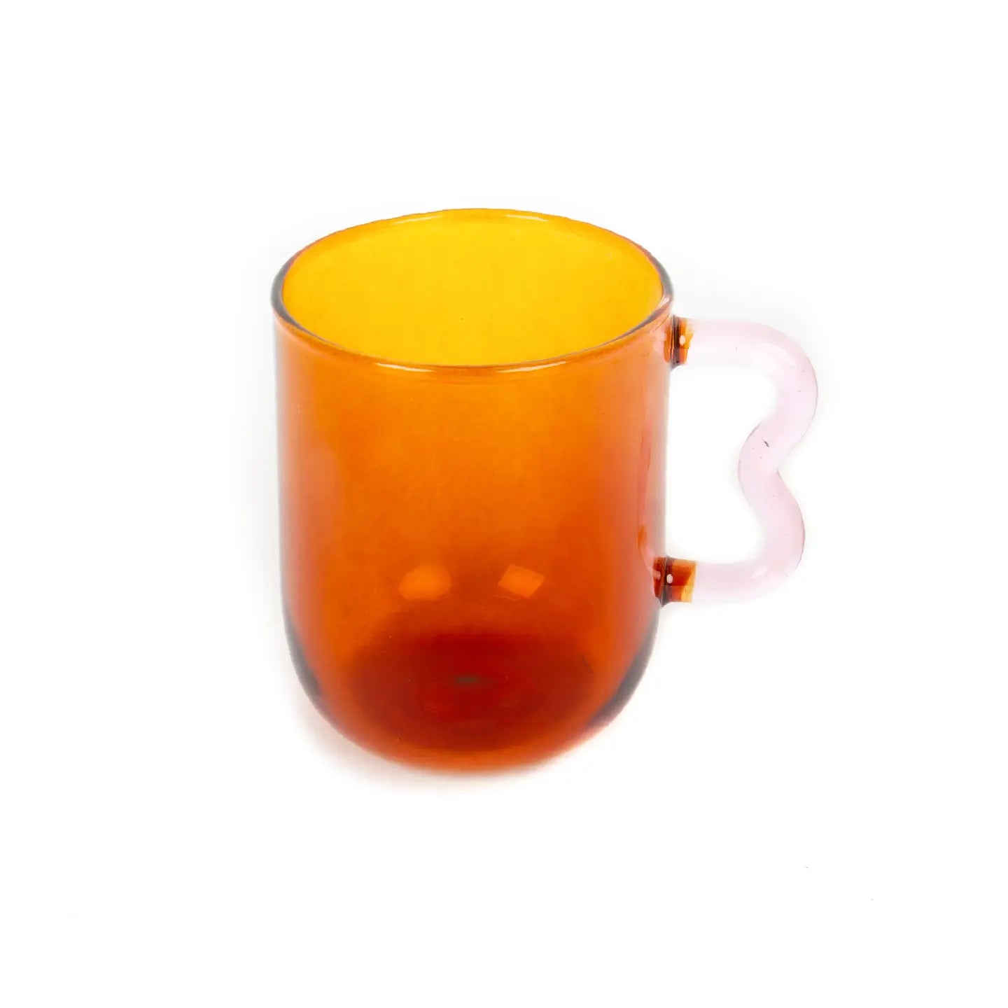 Glasbecher / Tasse Colourblock