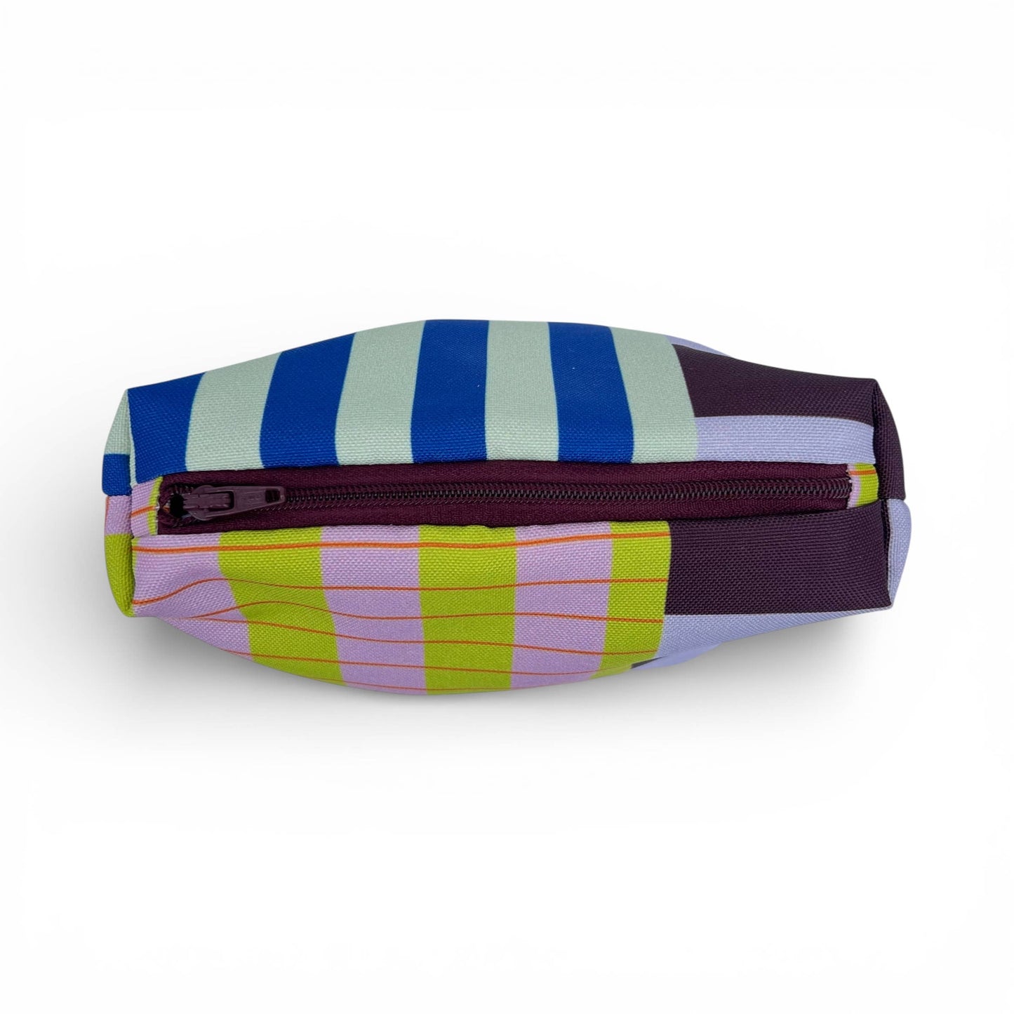 Make-up Tasche · Gestreift bunt 02