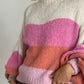 Strickpulli Colourblock
