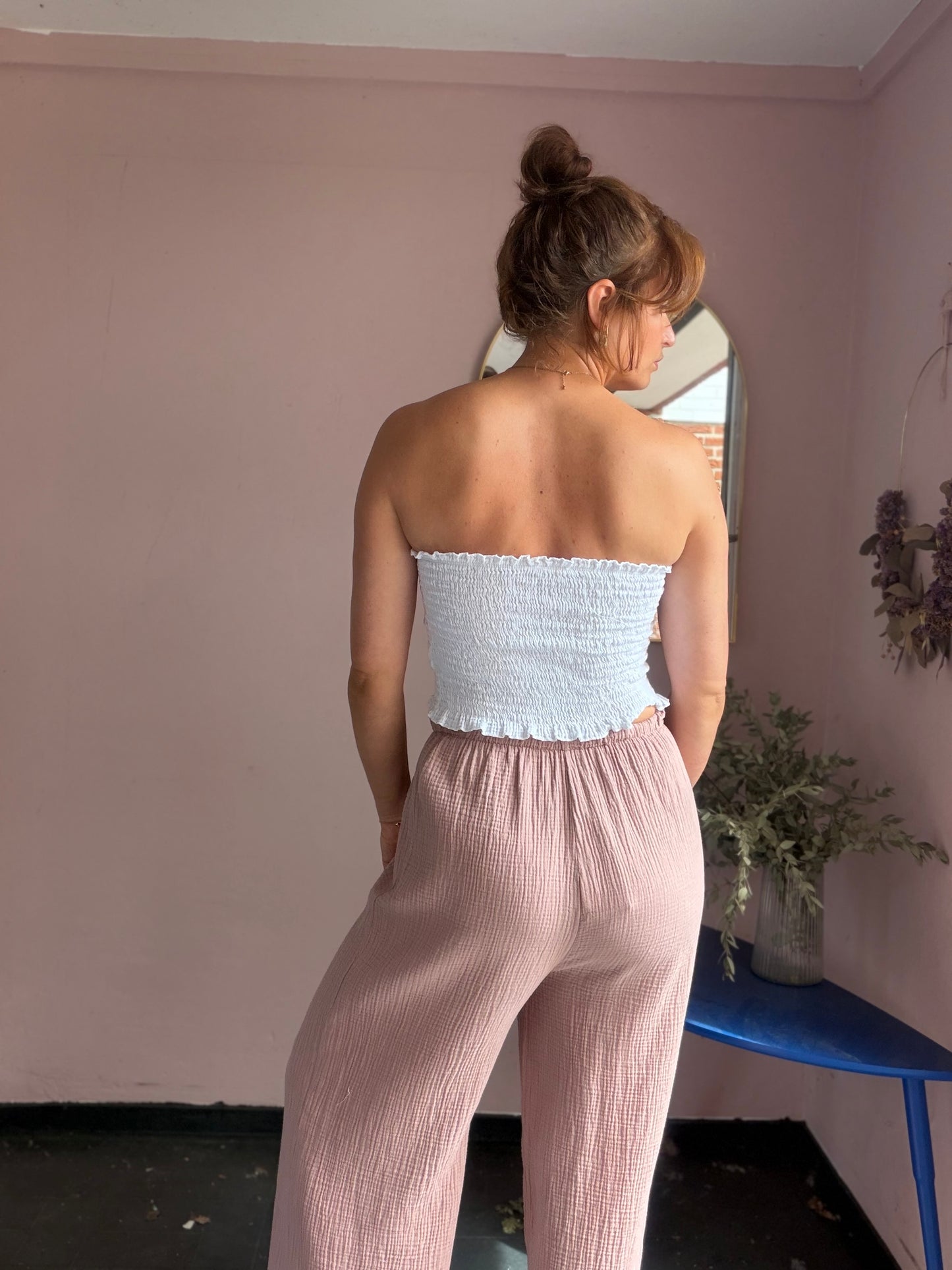 Bandeau Top Musselin