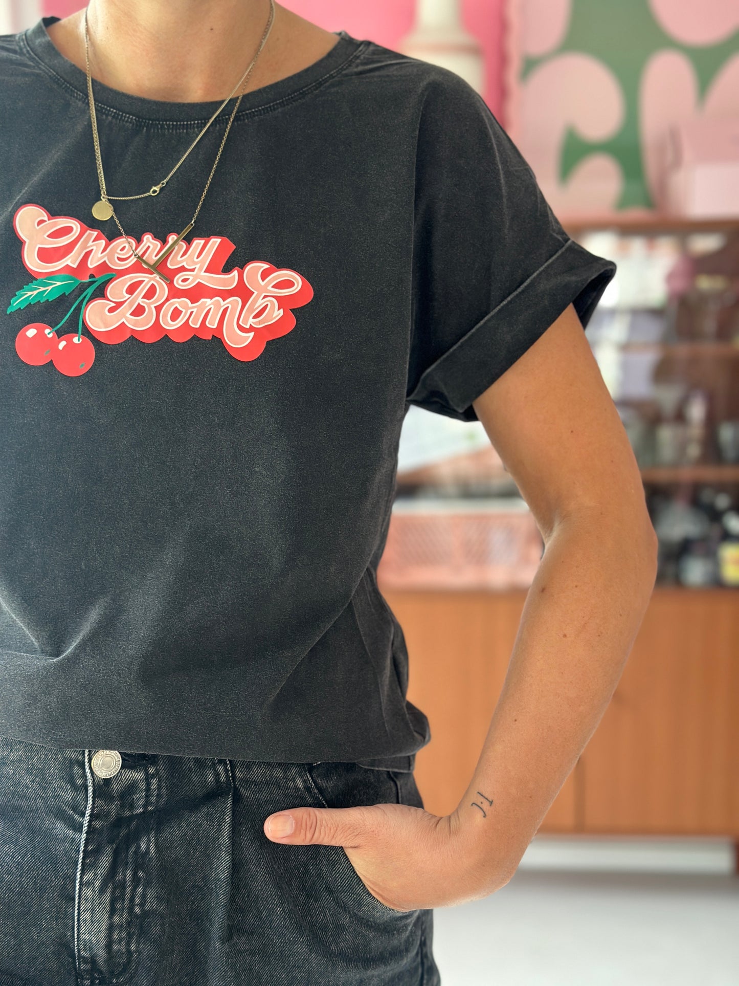 T Shirt „cherrybomb“