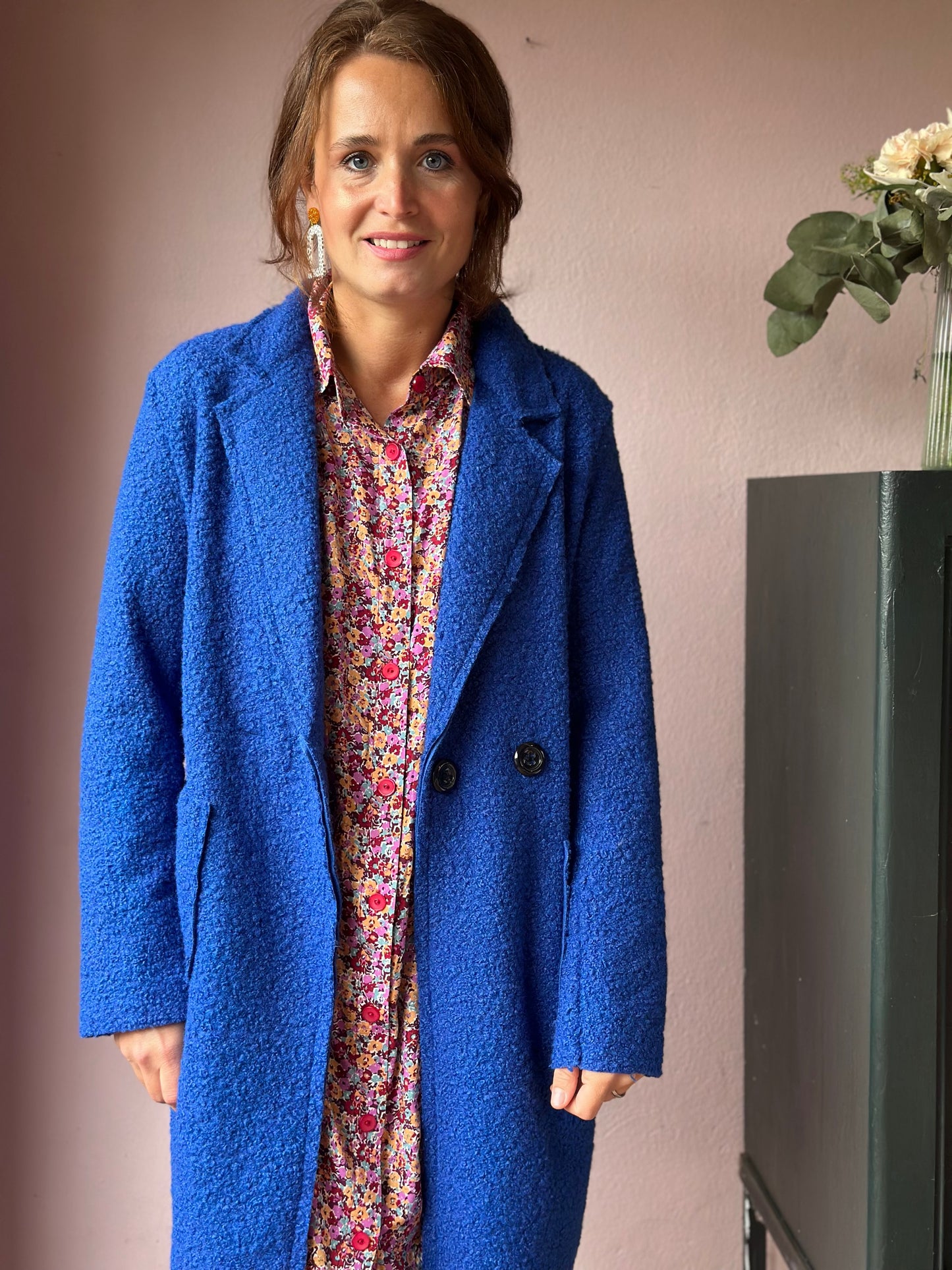 Boucle Mantel - 2 Farben