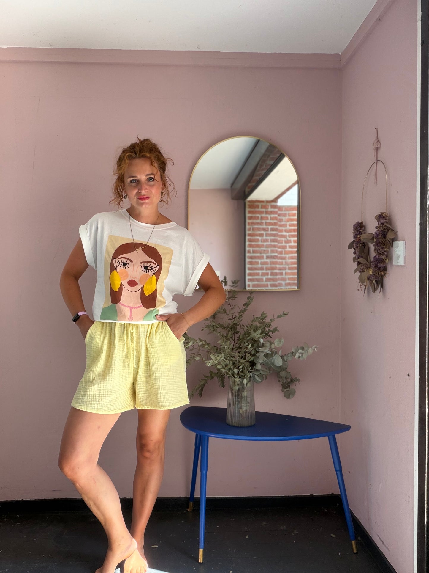 T Shirt „Zitronen Lady“