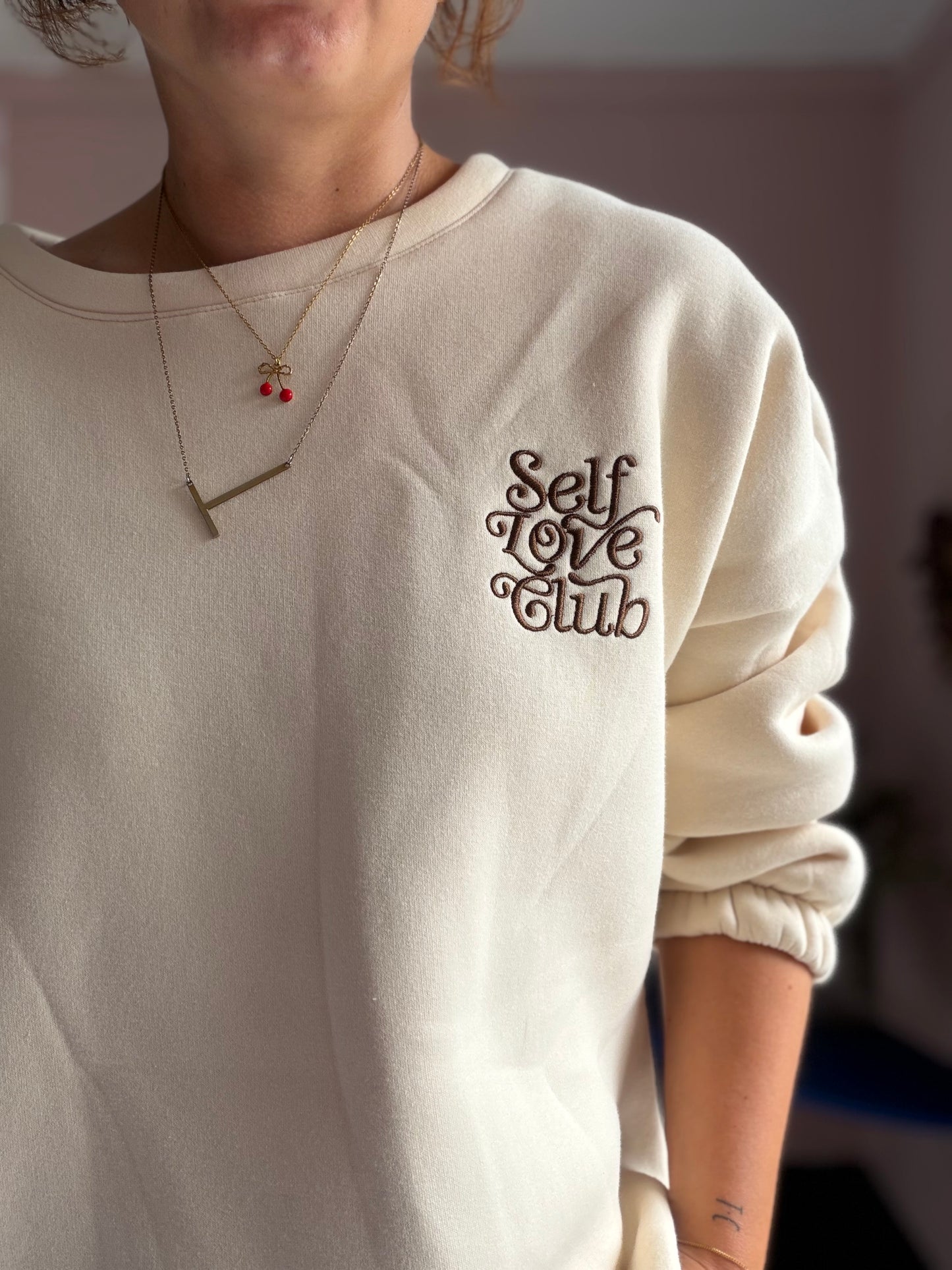 Sweater „ self love club “