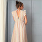 Pastell Stripes Kleid Musselin