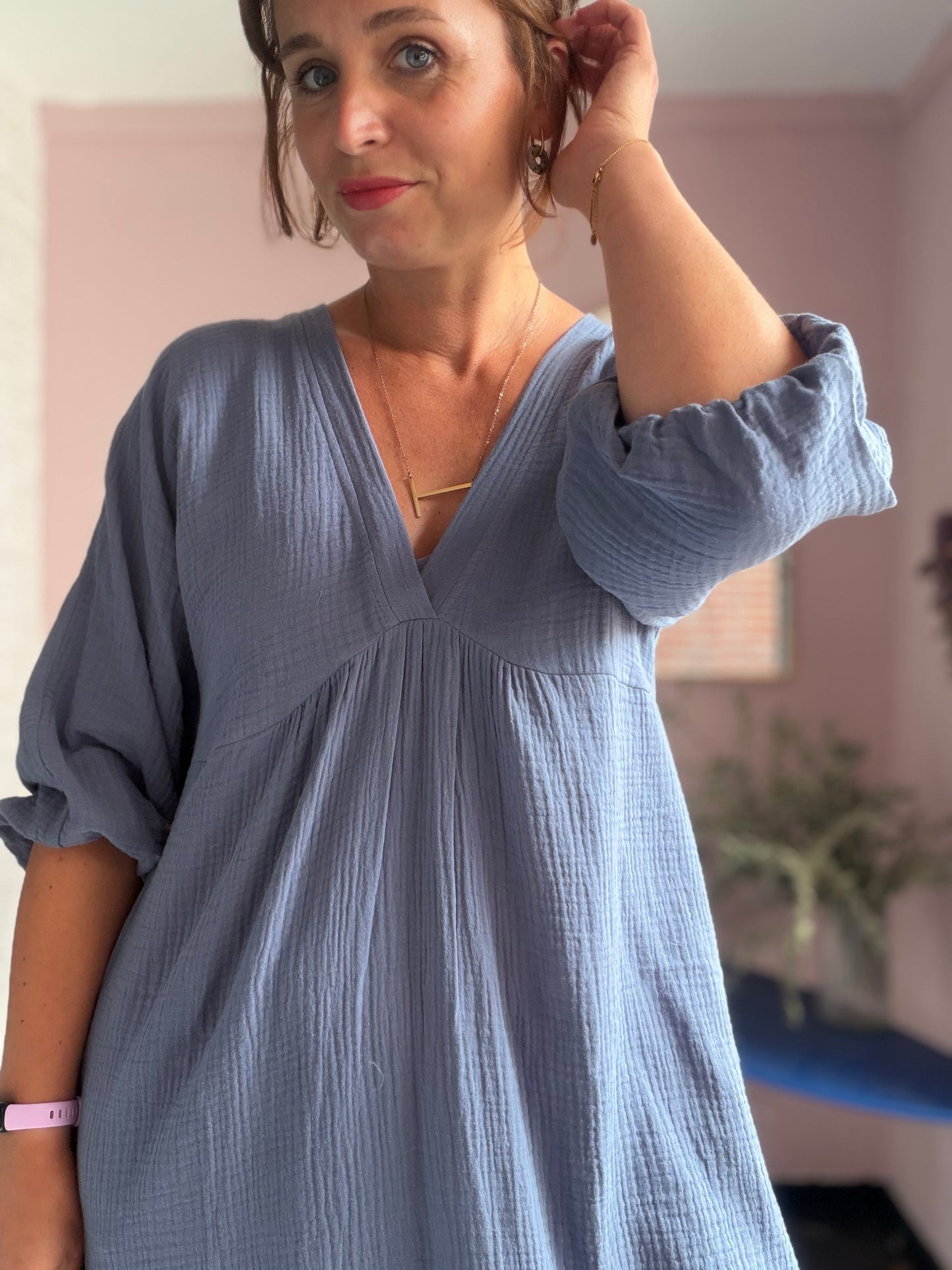 Kleid Musselin Einzelstück