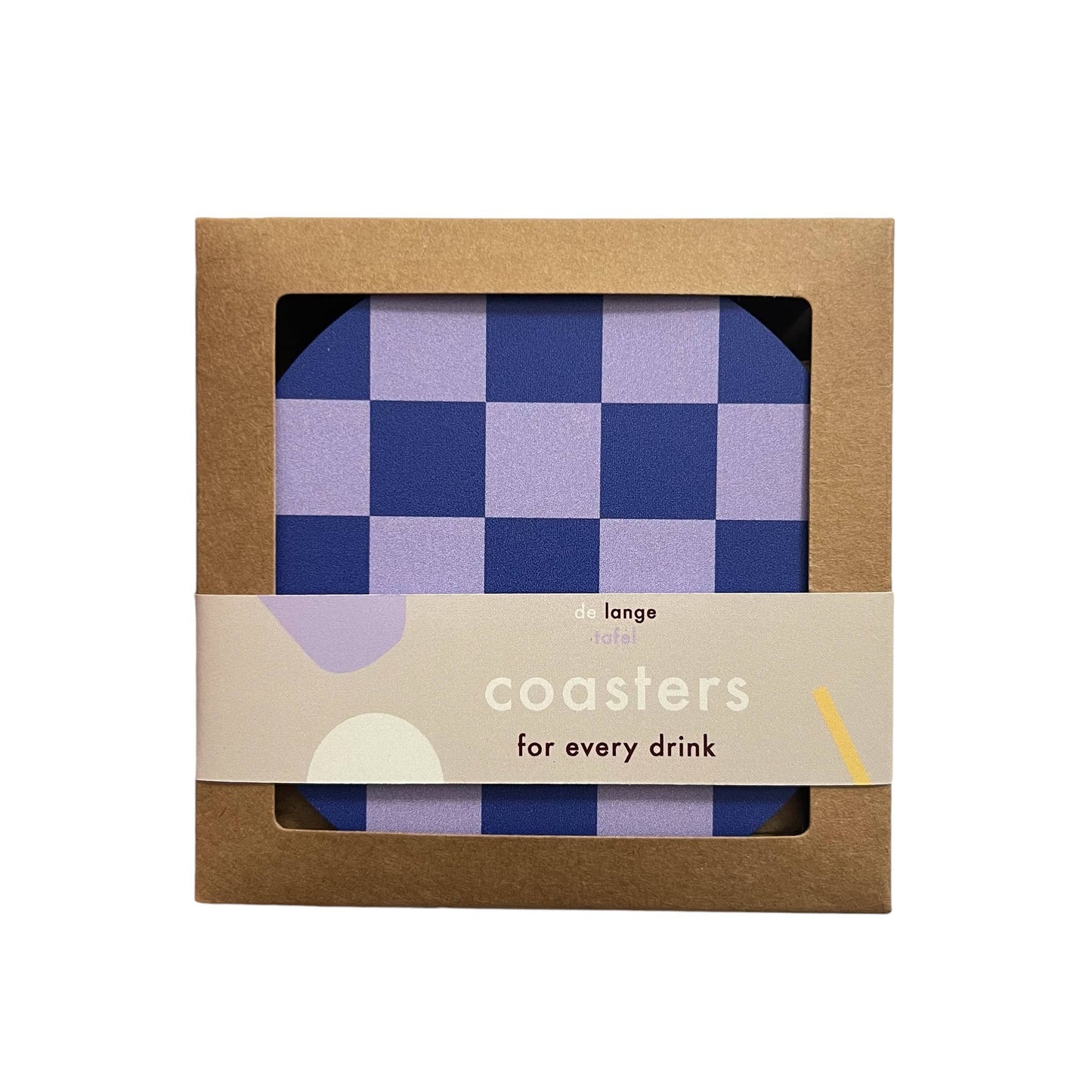 Untersetzer · Blocks lila/blau