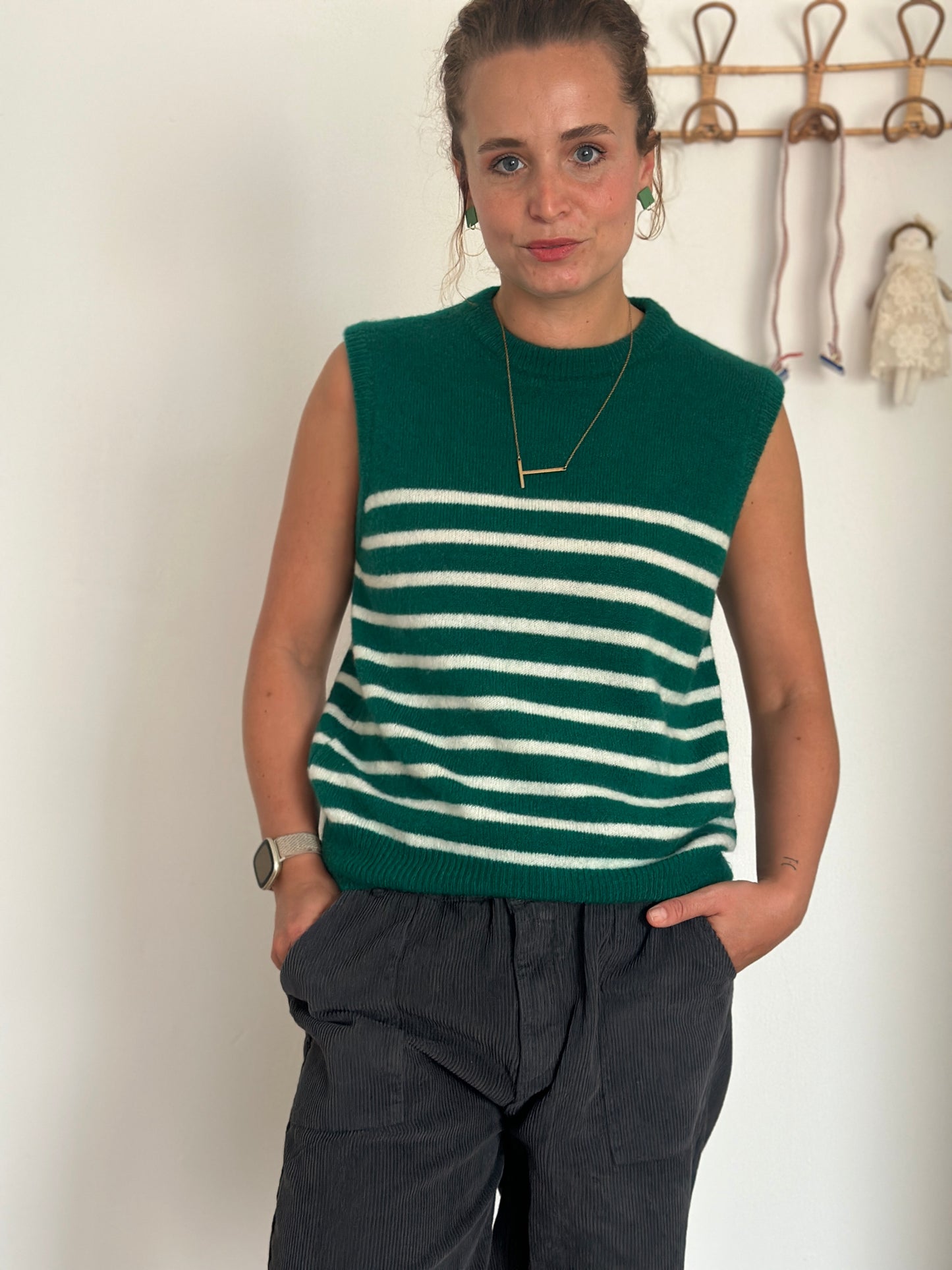 SUSANN - Pullunder Stripes