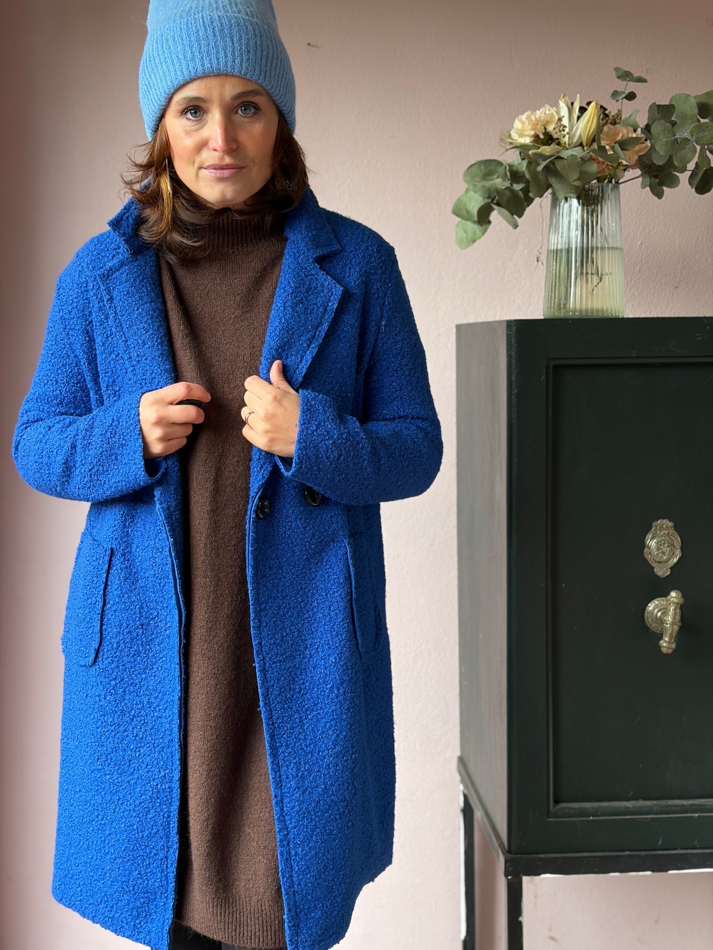 Boucle Mantel - 2 Farben