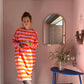 Kleid "BE YOURSELF" Stripes