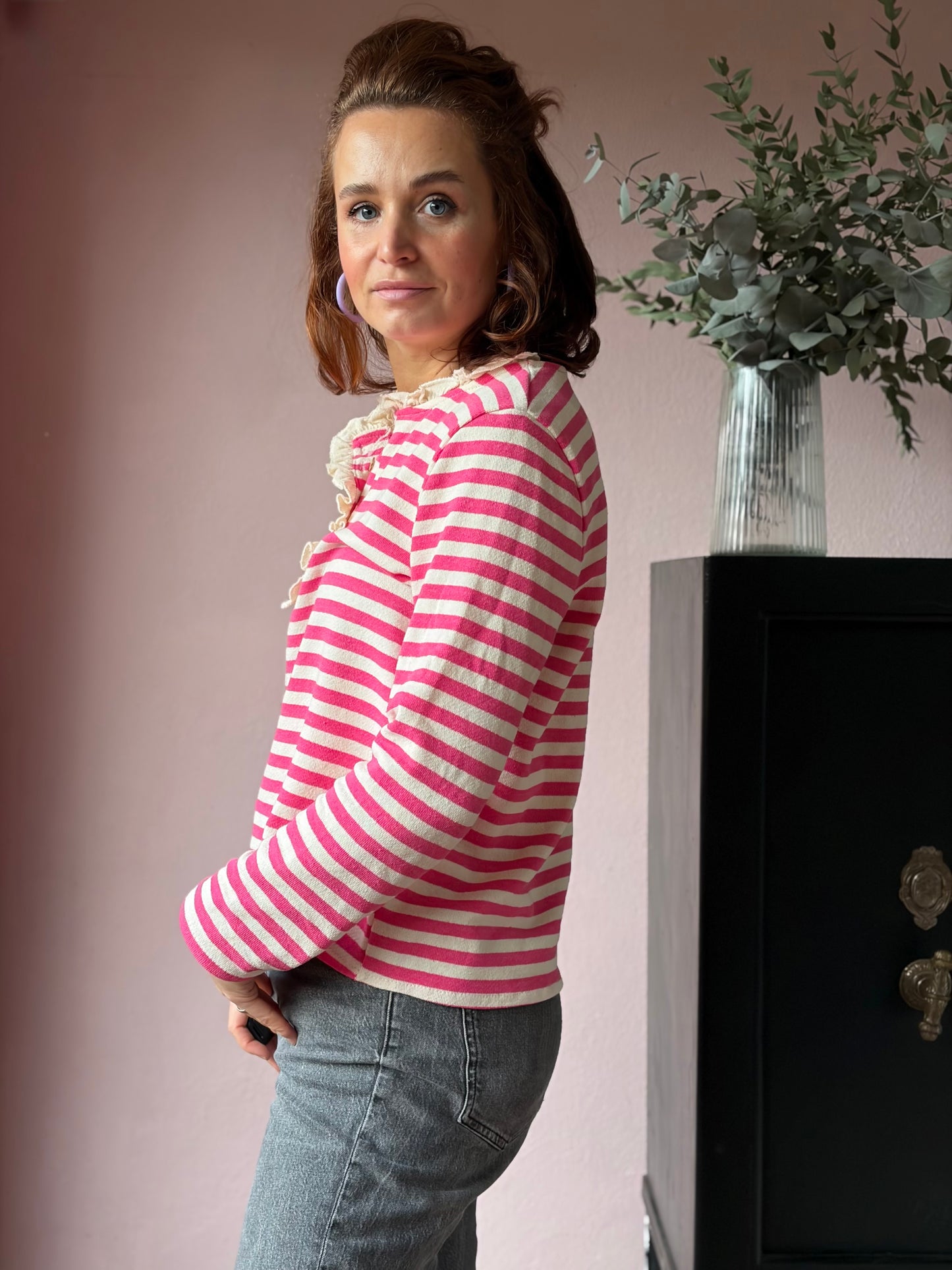 Basic Longsleeve mit Detail