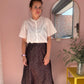 Bluse mit Stickerei