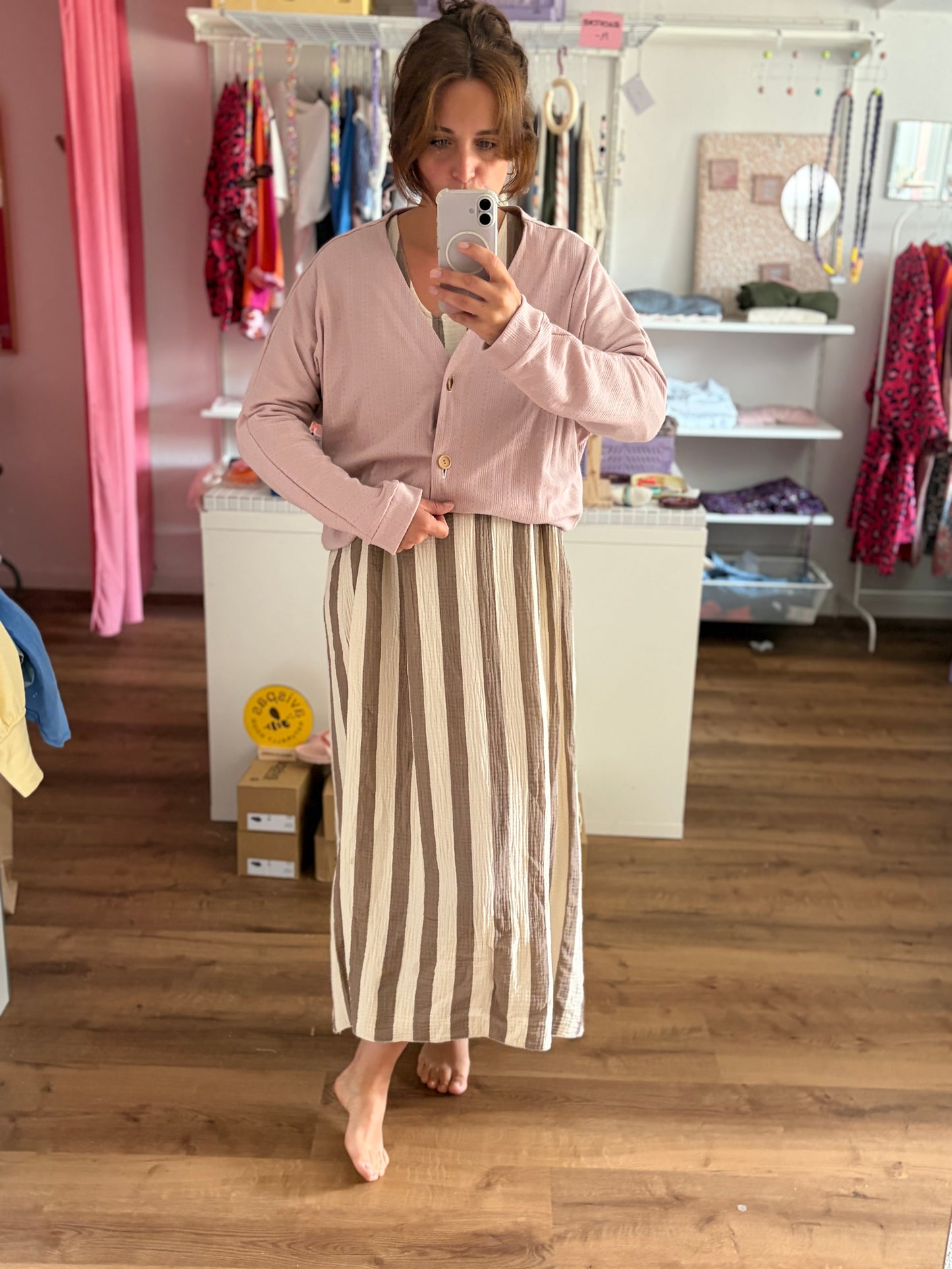 SUMMER Kleid Musselin
