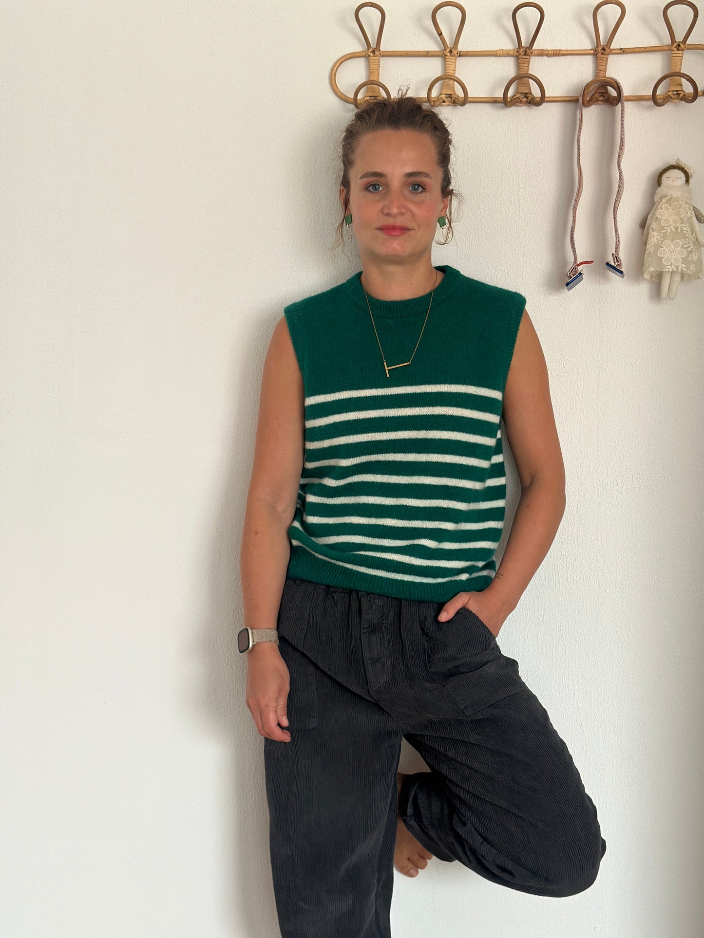 SUSANN - Pullunder Stripes