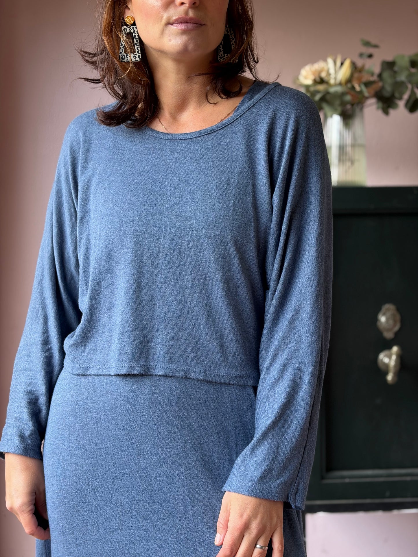 Strickset - Kleid + Pulli