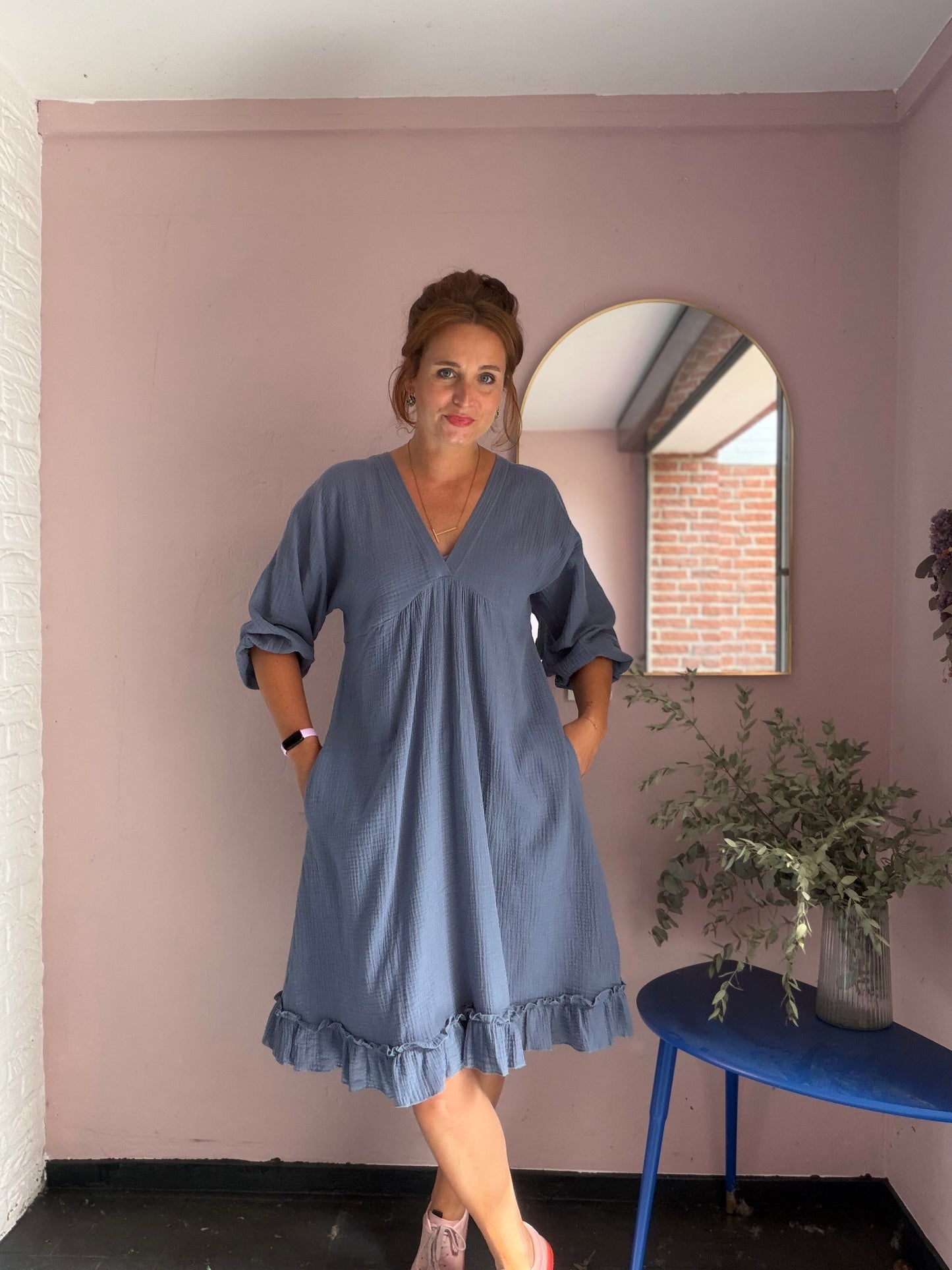Kleid Musselin Einzelstück