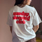 Basic TShirt “sleeping Sunday club”