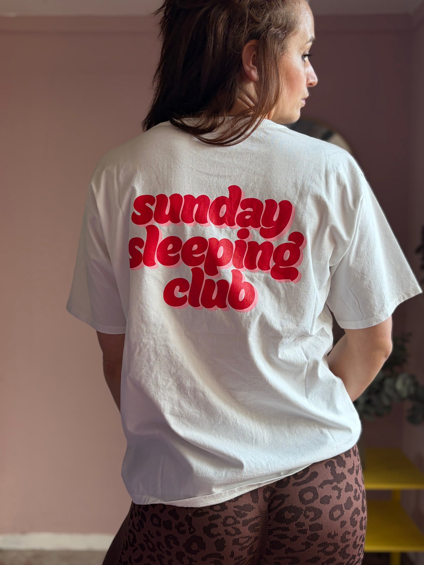 Basic TShirt “sleeping Sunday club”