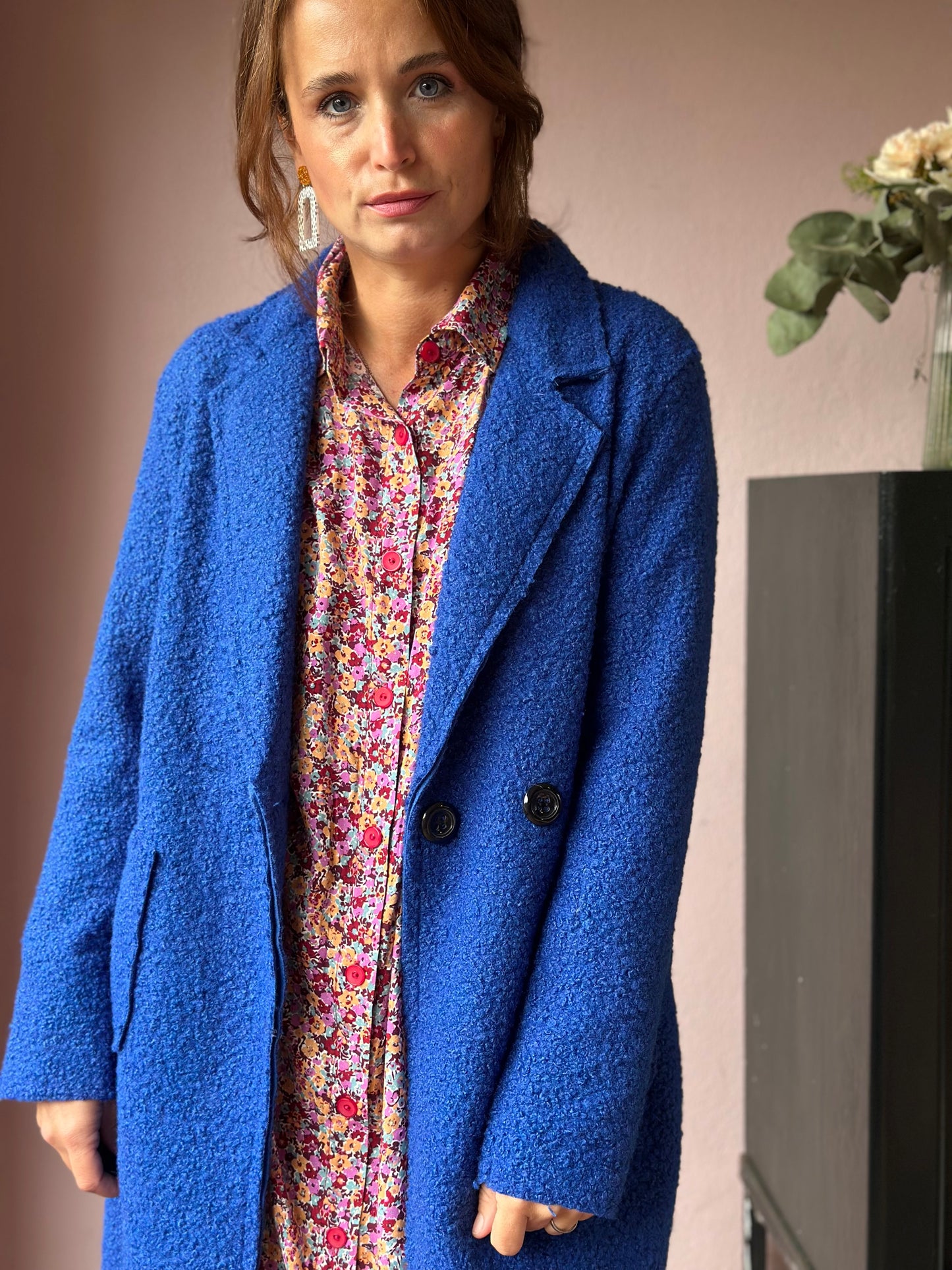 Boucle Mantel - 2 Farben