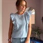 Volant Bluse "Mod. VIOLA"
