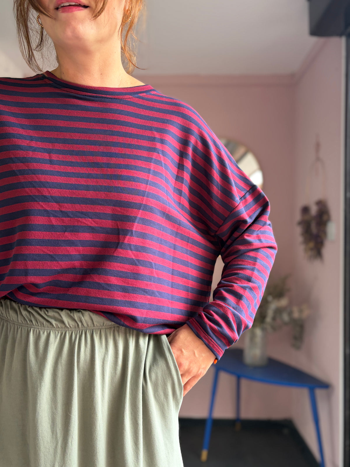 Oversized Ringel Shirt