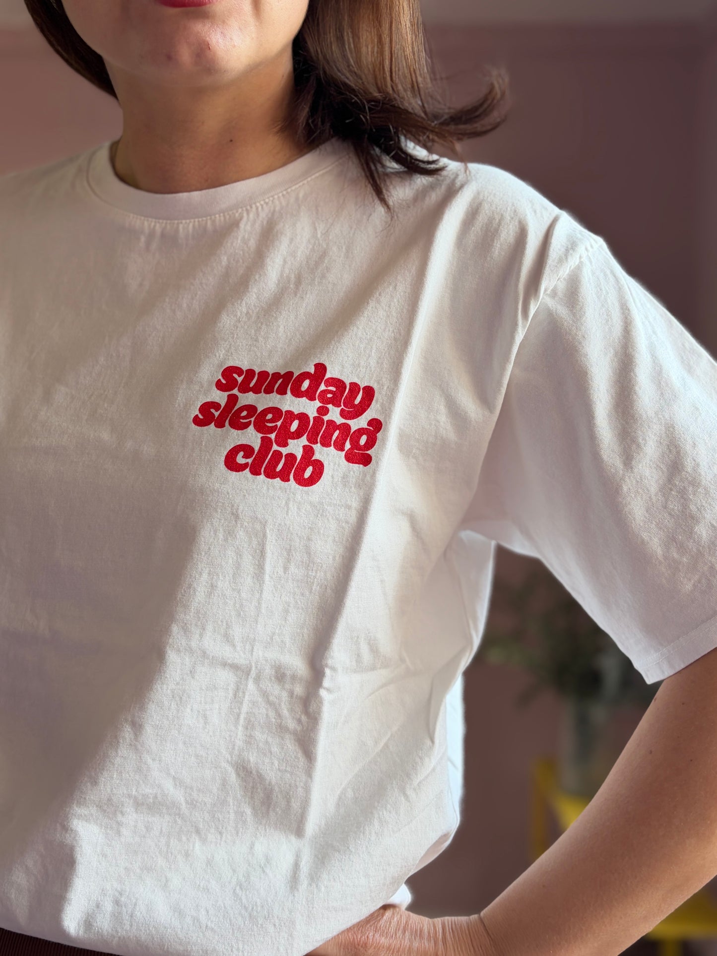 Basic TShirt “sleeping Sunday club”