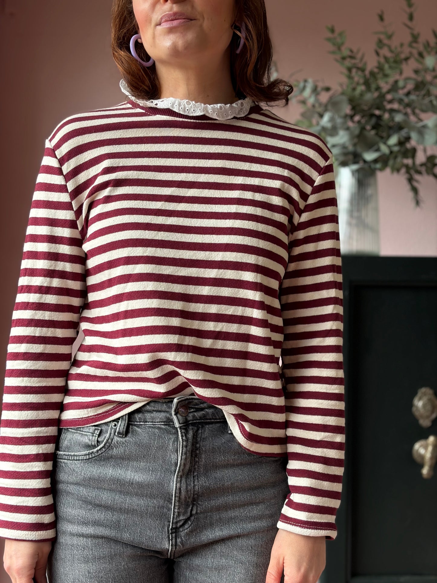 Basic Longsleeve mit Detail