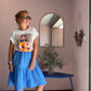 T Shirt „Lady in Blue “