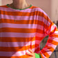 Kleid "BE YOURSELF" Stripes