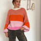Strickpulli Colourblock