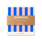 Schwammtuch Streifen blau-rosa