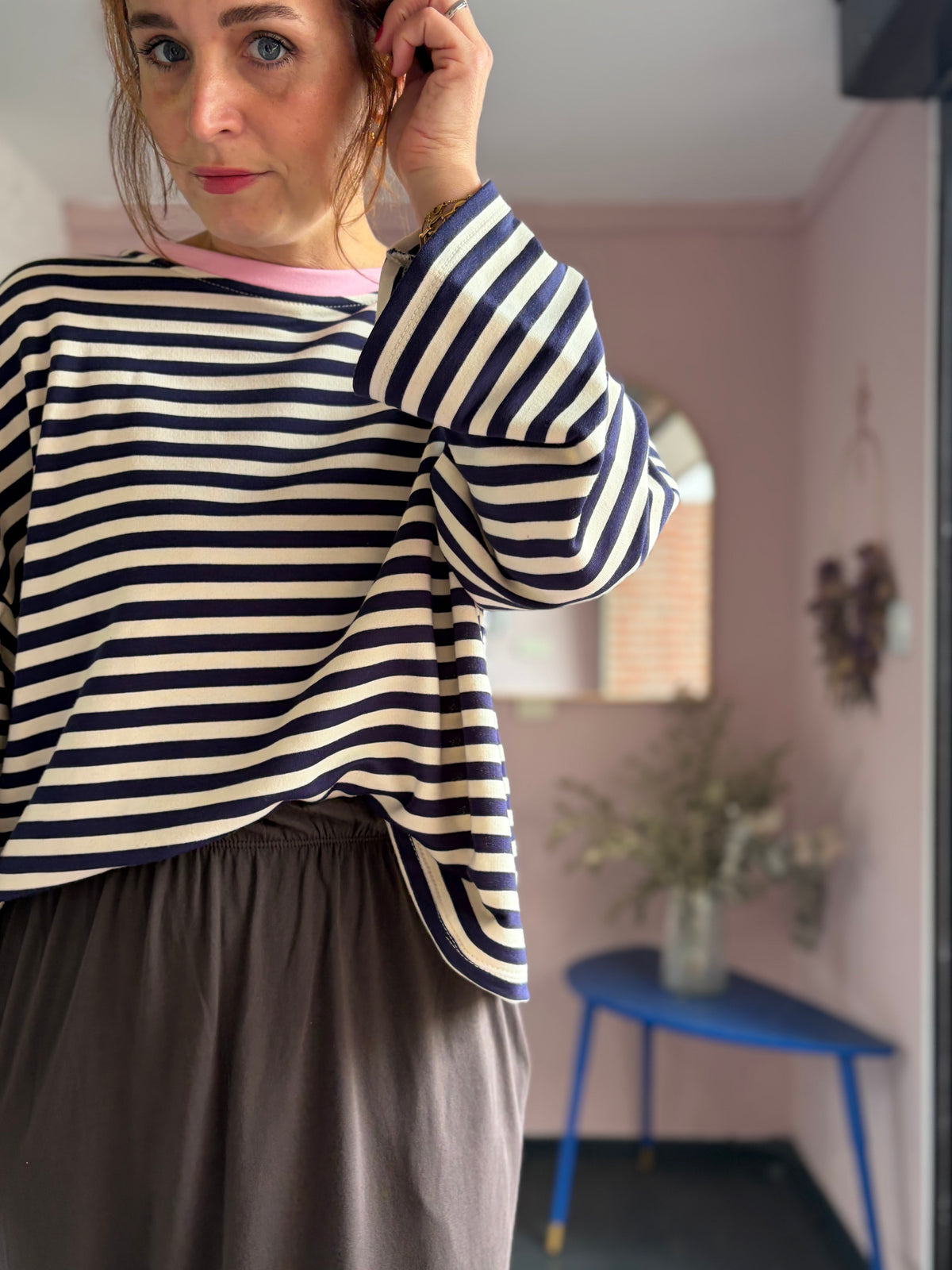 Oversized Ringel Shirt