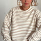 Oversized Stripes Pulli