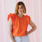 Volant Bluse "Mod. VIOLA"