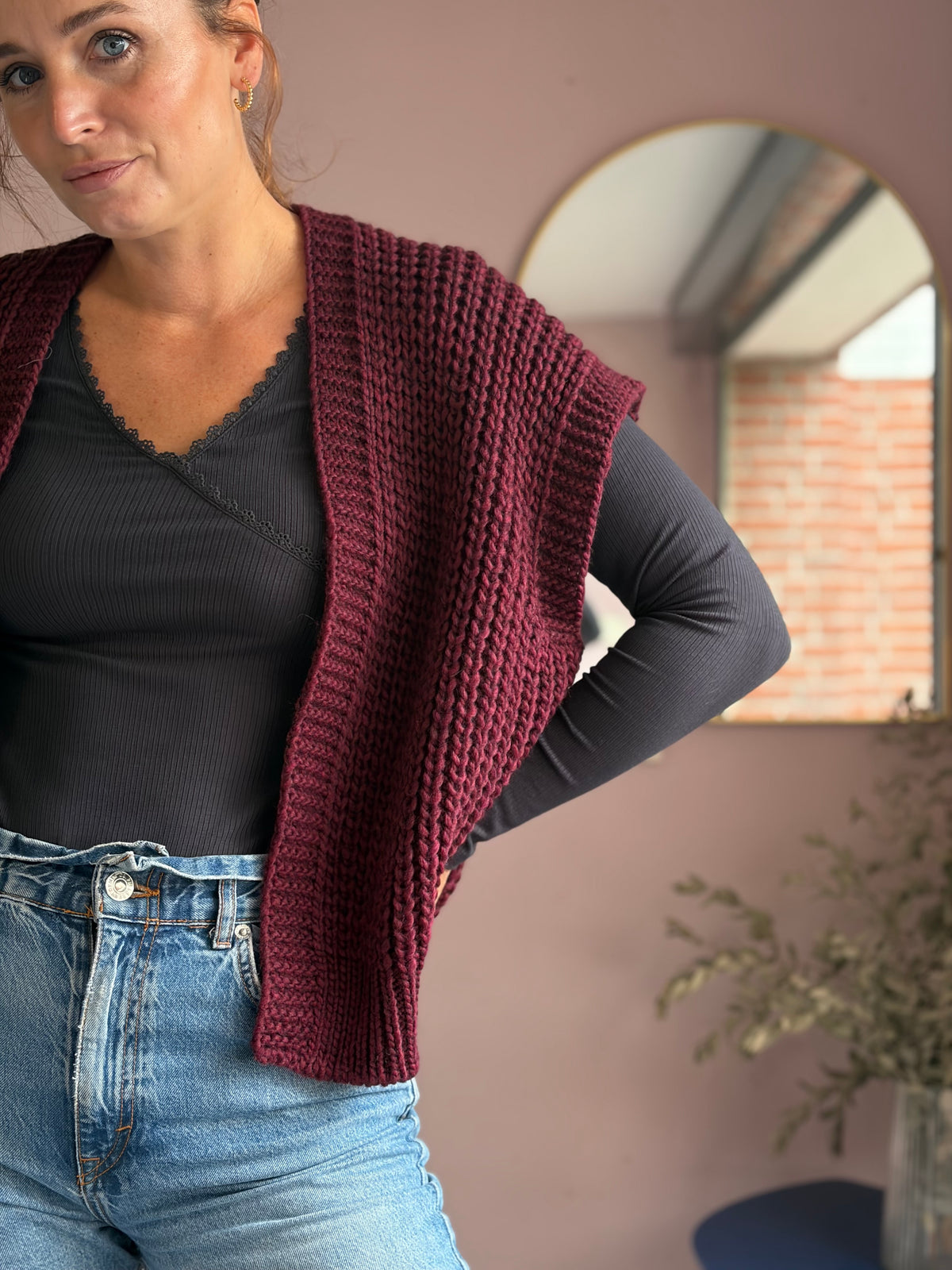 ‘MOLLY’ Cardigan Alpaka